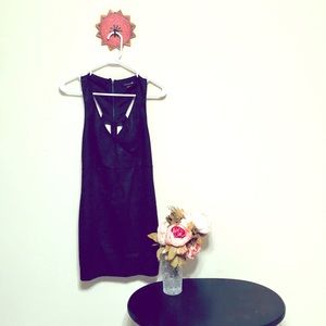 Black shimmery forever 21 dress medium